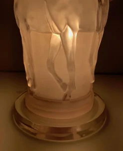 Acrylglas Horses Lampe im Stil von Lalique