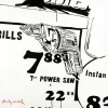 After Andy Warhol, Drills, 1980er, Lithographie