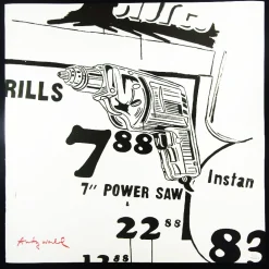After Andy Warhol, Drills, 1980er, Lithographie