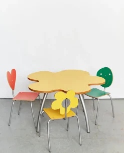 Agatha Infatil Kindertisch von Agatha Ruiz de la Prada für Amat-3, 1990er, 4er Set