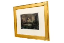 Alfred Kubin, Chinesisches Grab, 1906, Gouache