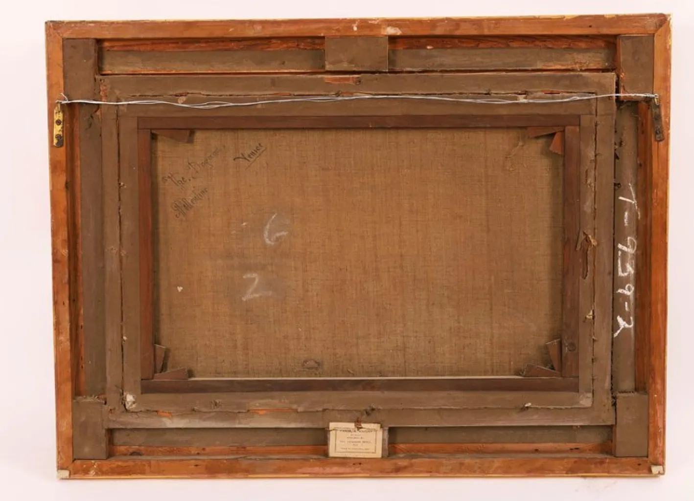 Alfred Pollentine, Canal Grande Venedig, 19. Jh., Antike Ölgemälde, Gerahmtes 2er Set