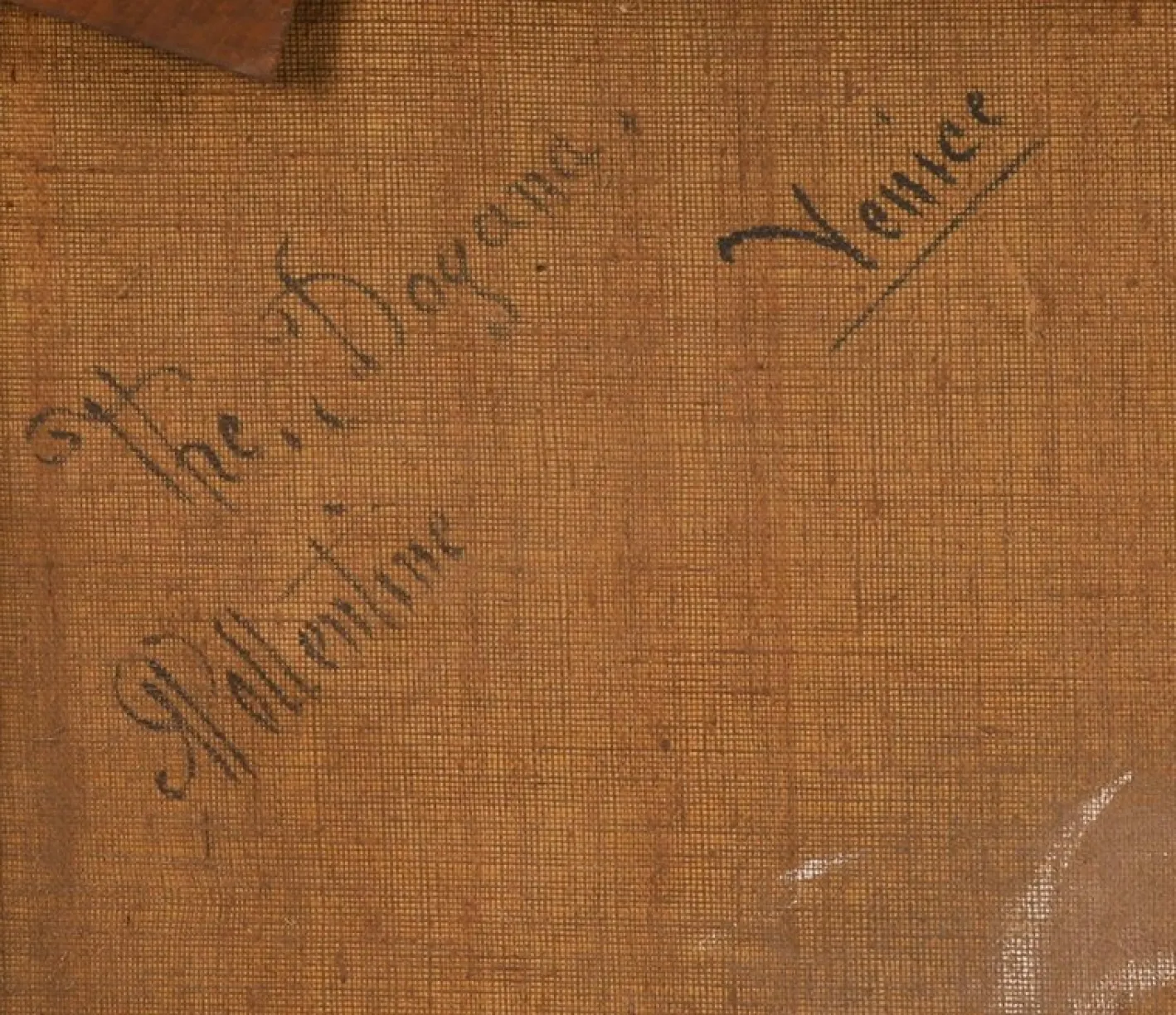 Alfred Pollentine, Canal Grande Venedig, 19. Jh., Antike Ölgemälde, Gerahmtes 2er Set