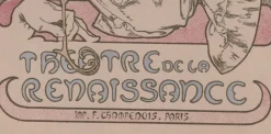 Alphonse Mucha, La Dame aux Camelias von Les Maîtres de L'Affiche, 1898, Original Lithographie