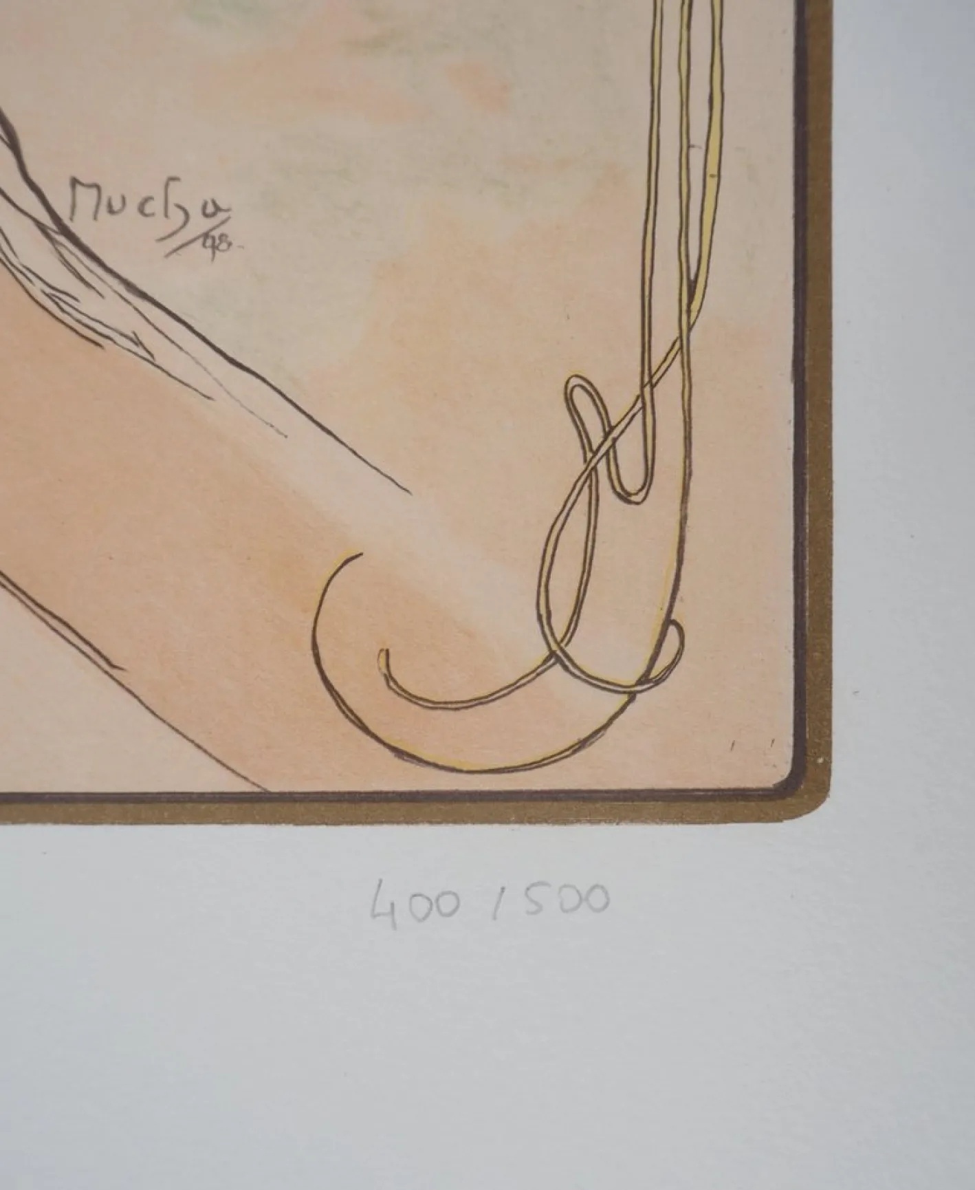 Alphonse Mucha, Les Arts: La Danse, Lithographie