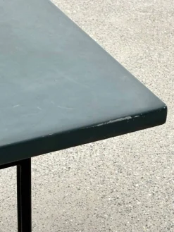 Aluminium Stühle mit Tisch von Cindy Crawford-Steiger für Embru, 3er Set