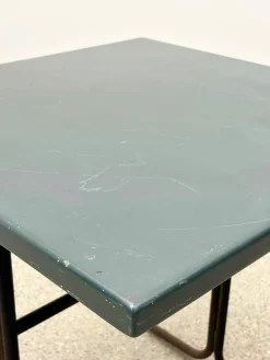 Aluminium Stühle mit Tisch von Cindy Crawford-Steiger für Embru, 3er Set