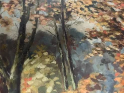 A. Maillien, Herbstlandschaft, Ölgemälde, 1940er