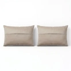 Anatolischer Kelim Lumbar Kissenbezug, 2010er, 2er Set