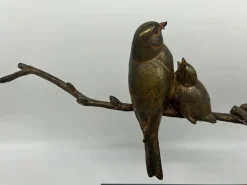 André Vincent Becquerel, Tierskulptur, 1920er-1940er, Bronze auf Marmorsockel