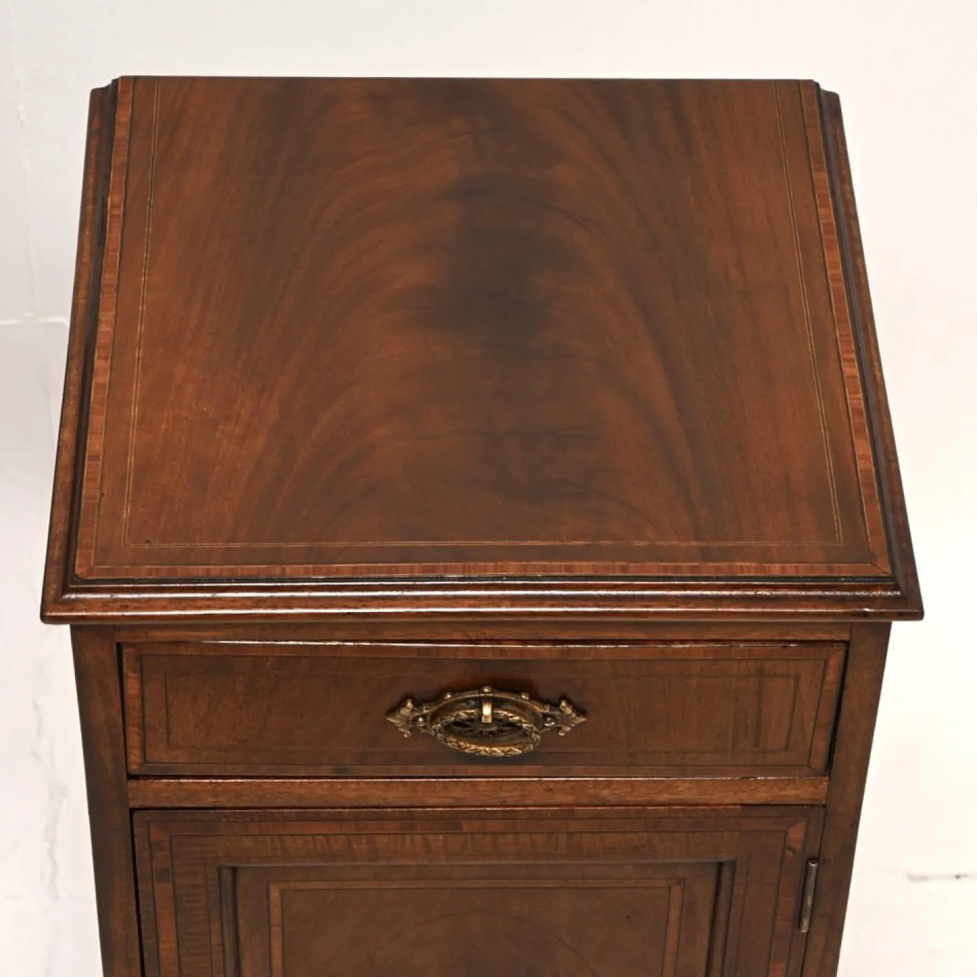 Antike edwardianische Nachttische, 1900, 2er Set