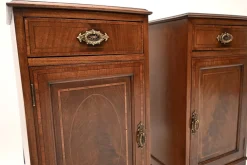 Antike edwardianische Nachttische, 1900, 2er Set