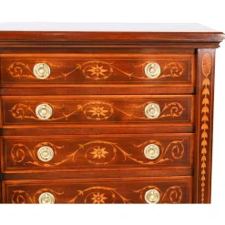 Antike edwardianische Wellington Kommode von J Shoolbred, 1900