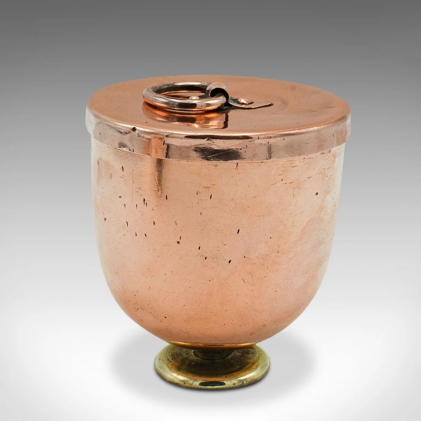 Antike englische Eisformen, 1890er, 2er Set