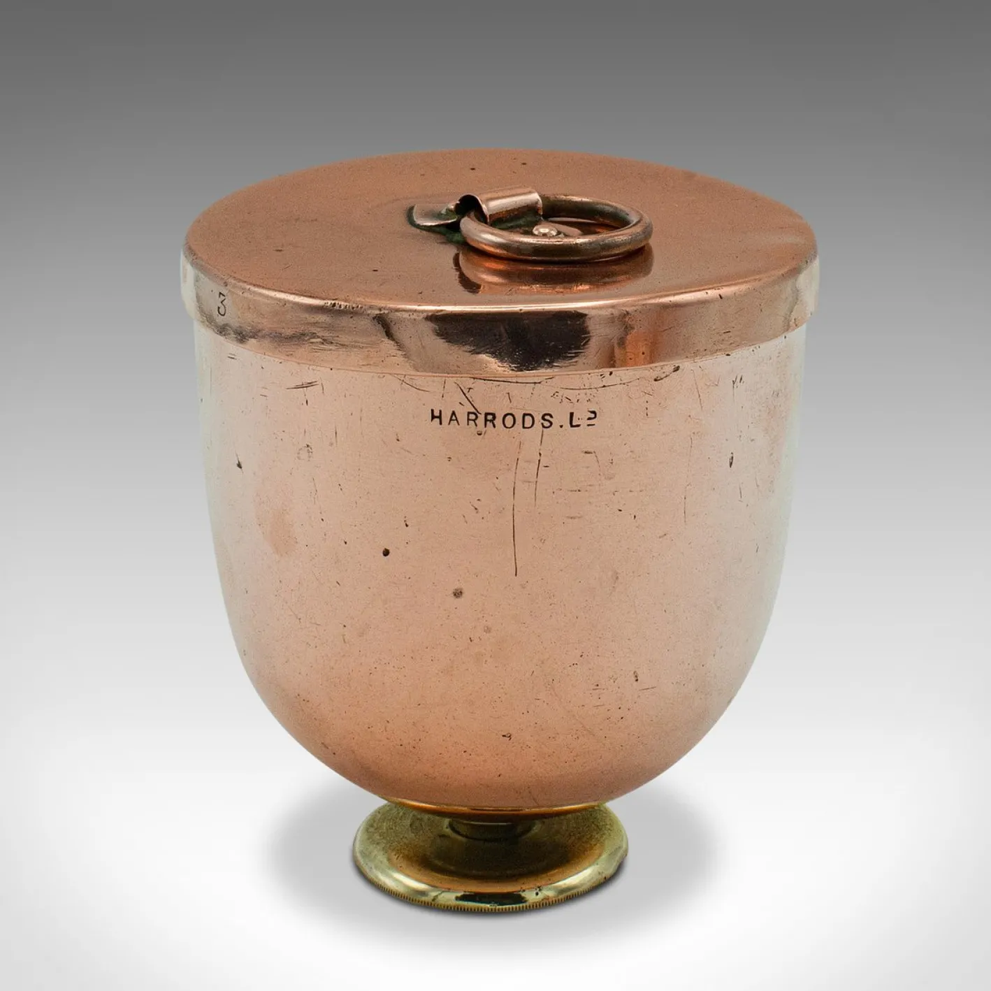 Antike englische Eisformen, 1890er, 2er Set