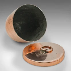 Antike englische Eisformen, 1890er, 2er Set