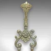 Antike englische Kaminbesteck im viktorianischen Jugendstil, 1900er, 4er Set