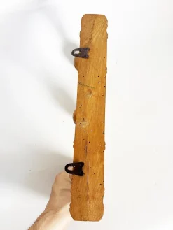 Antike Garderobe aus Holz, Frankreich, 1940er