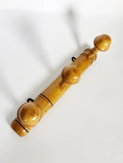 Antike Garderobe aus Holz, Frankreich, 1940er