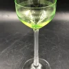 Antike Glaskuppel Weingläser, 1890er, 5 . Set
