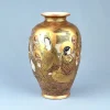 Antike japanische Satsuma Vase, 1890er