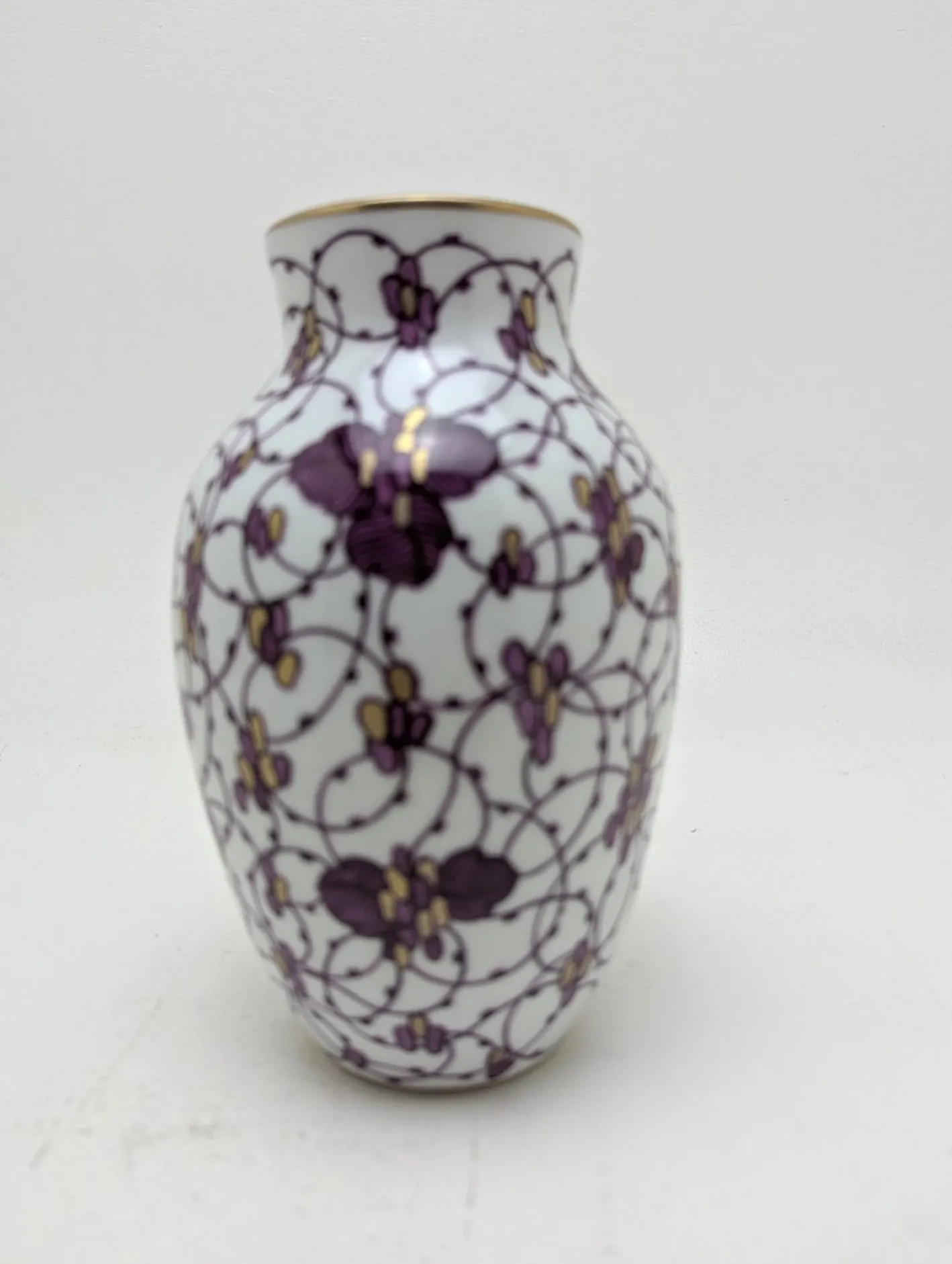 Antike Jugendstil Vase von Adelbert Niemeyer für KPM Nymphenburg, Germany, 1906