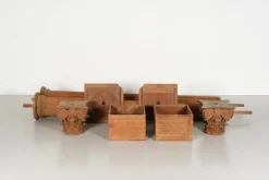 Antike korinthische Säulen, 1700er, 2er Set