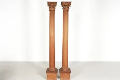 Antike korinthische Säulen, 1700er, 2er Set
