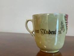 Antike Memory Rose Tasse von Rosenhäferl