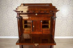 Antiker Biedermeier Sekretär aus Mahagoni, 1840