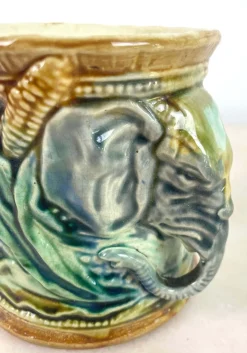Antiker französischer Jugendstil Topf, 1890