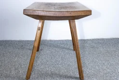 Antiker gewachster Metzgertisch, Ende 19. Jh.