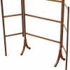 Antiker klappbarer Kleiderständer aus Mahagoni, 1800er
