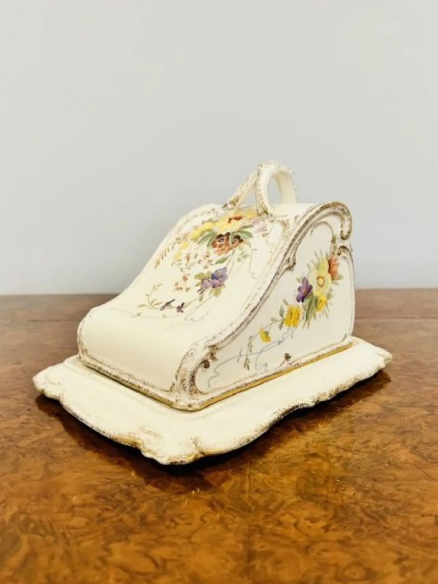 Antiker Käseteller, 1890er