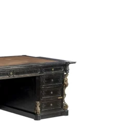 Antiker Napoleon III Sekretär aus Eiche, 1800er