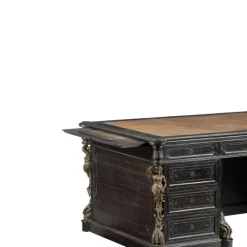 Antiker Napoleon III Sekretär aus Eiche, 1800er