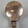 Antiker norwegischer Plique-À-Jour Löffel aus Silber von Jacob Tostrup, 1880