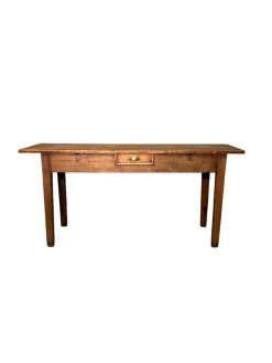 Antiker Tisch aus Tannenholz, 1890er