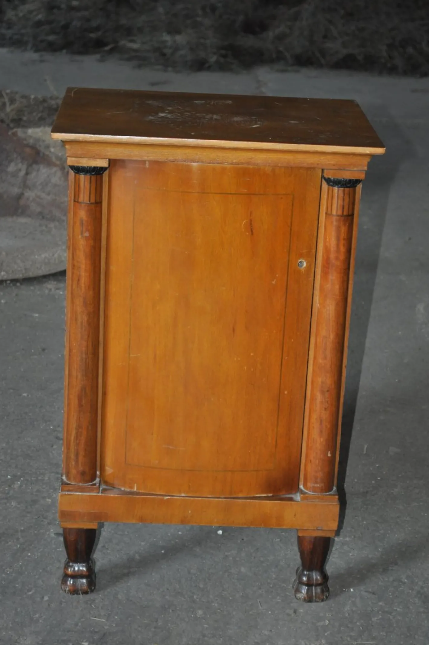Antiker Ungarischer Biedermeier Nachttisch