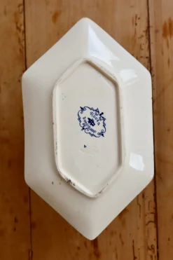 Antike Sauciere aus Eisenstein von Longchamp, 1890er