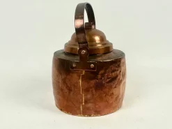 Antike schwedische Hollstein Eskilstuna Teekanne aus Kupfer, 1890er