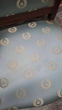 Antike Sessel aus Mahagoni, 1890, 2er Set