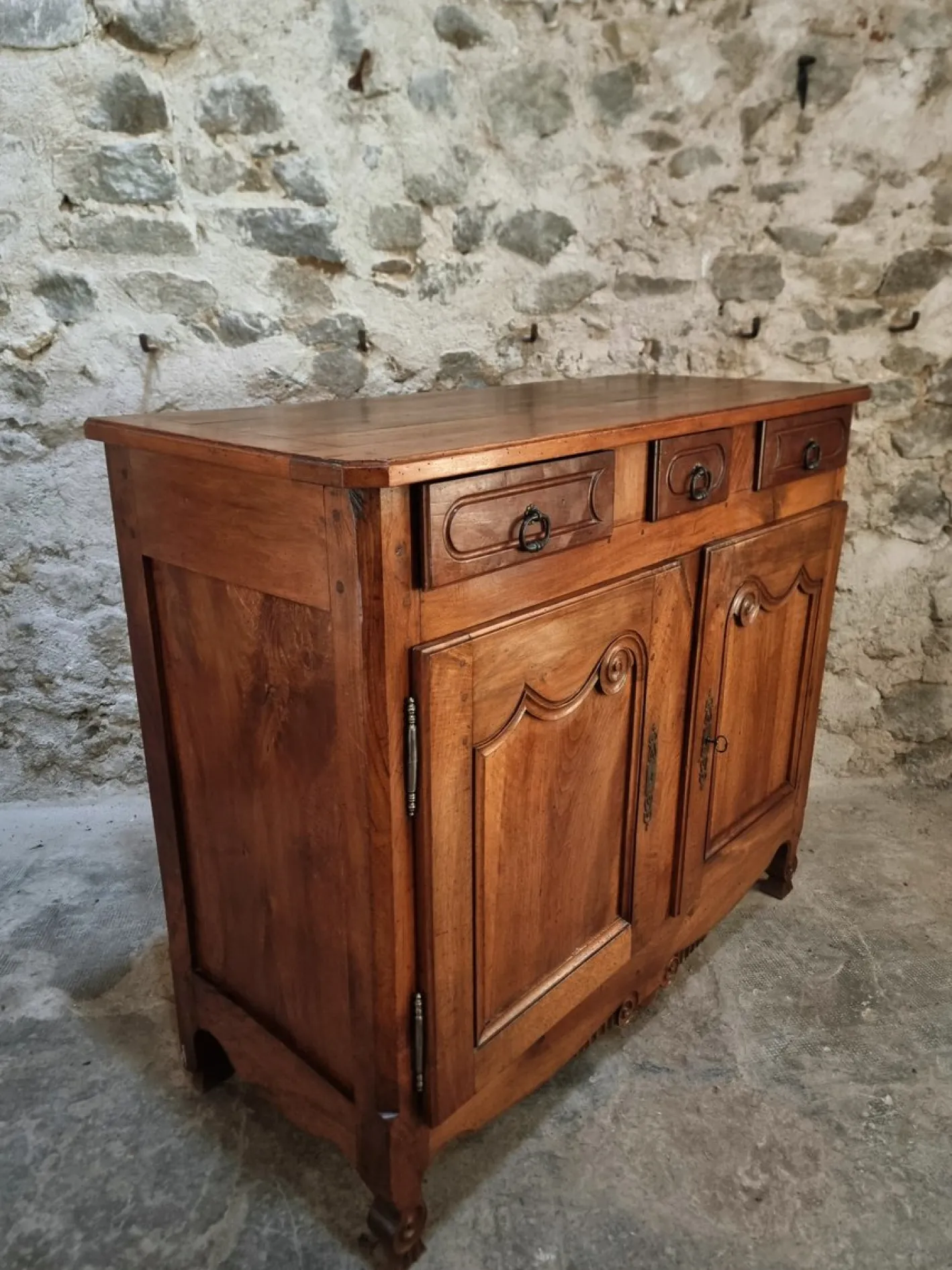 Antikes französisches Louis XV Sideboard, 1890er