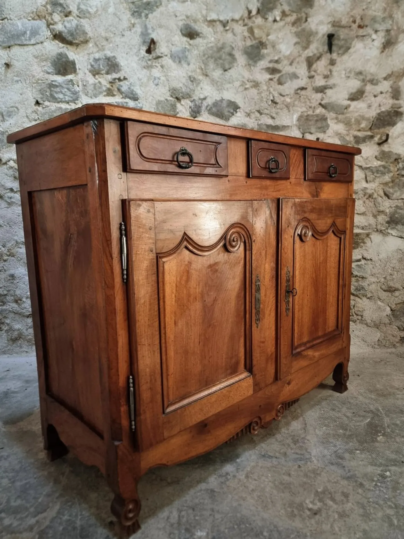 Antikes französisches Louis XV Sideboard, 1890er