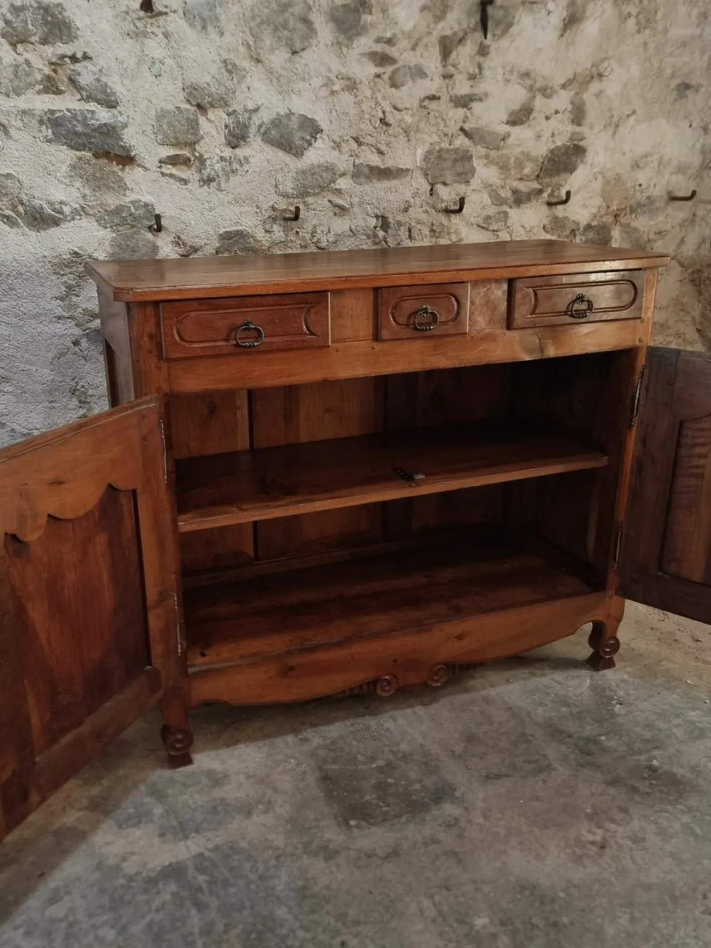 Antikes französisches Louis XV Sideboard, 1890er