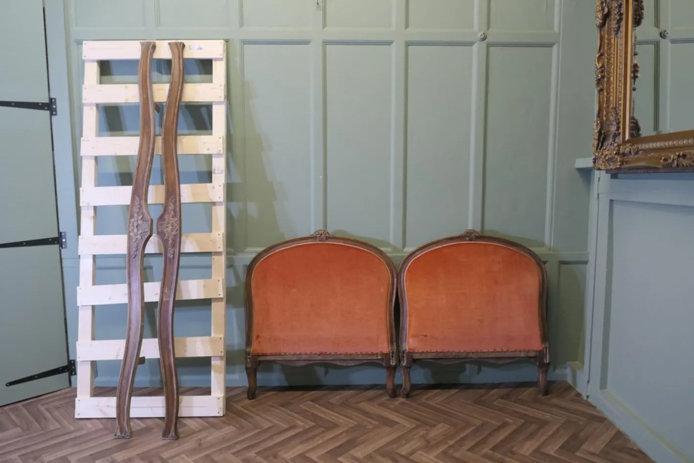 Antikes französisches Tagesbett, 1800er