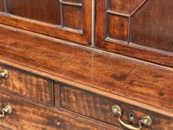 Antikes George III Thomas Chippendale Bücherregal aus Mahagoni, 1770
