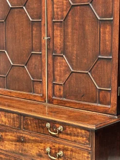 Antikes George III Thomas Chippendale Bücherregal aus Mahagoni, 1770