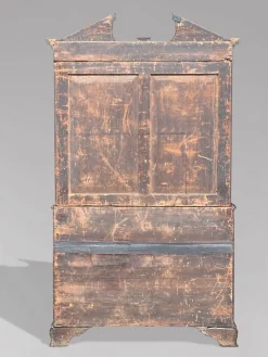 Antikes George III Thomas Chippendale Bücherregal aus Mahagoni, 1770