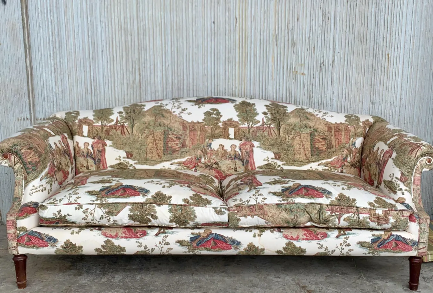 Antikes Sofa im Stil von Howard and Sons, 19. Jh.